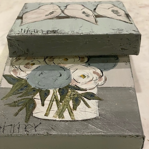 Original Oil Canvas Paintings Set - Picture 7 of 8